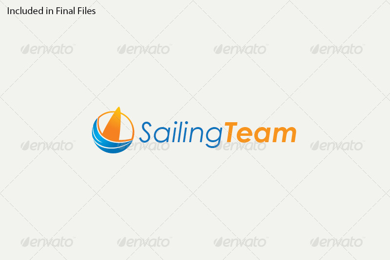Sailing Team Logo Template by FoxxelGraphics GraphicRiver